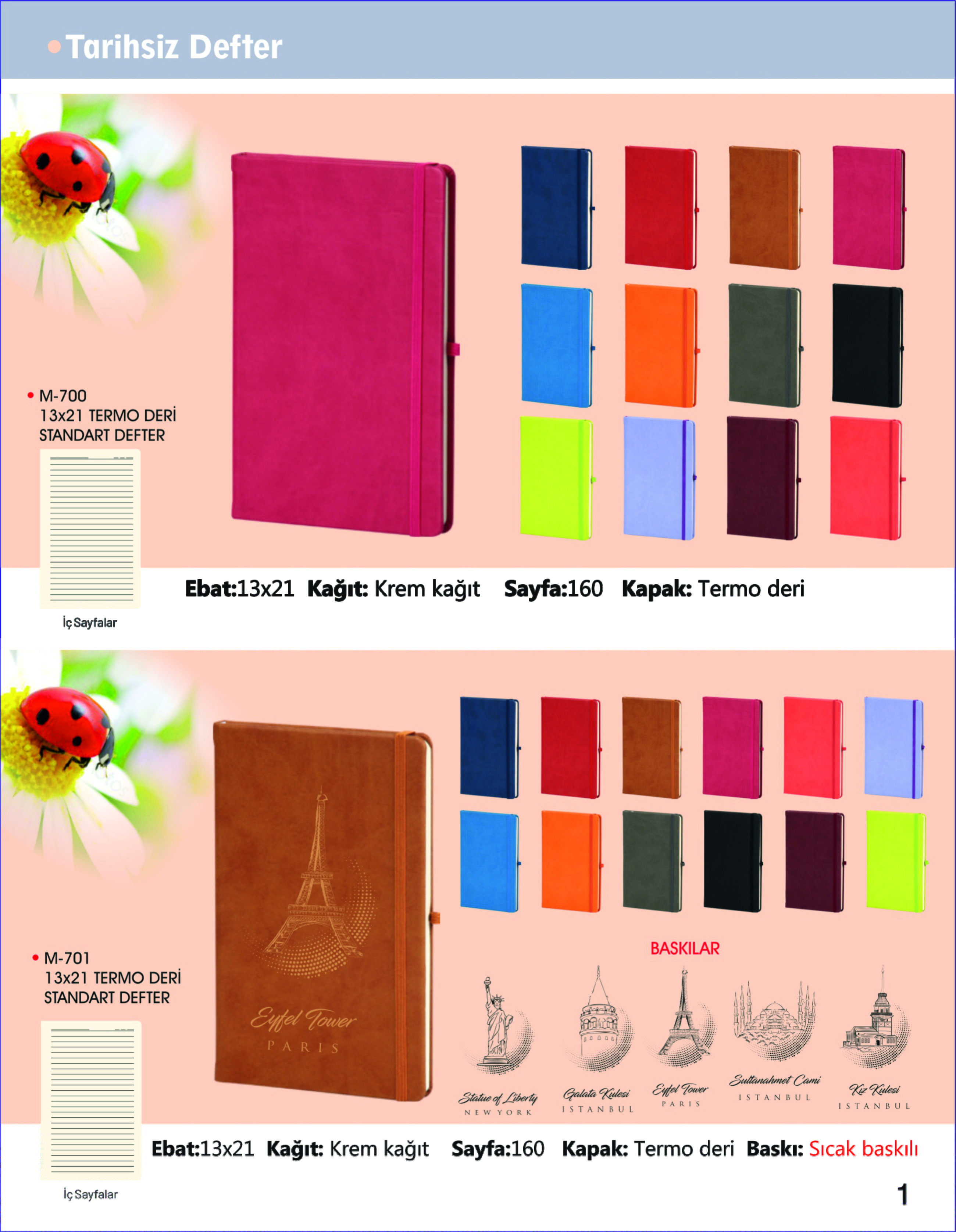 tarihsiz defter