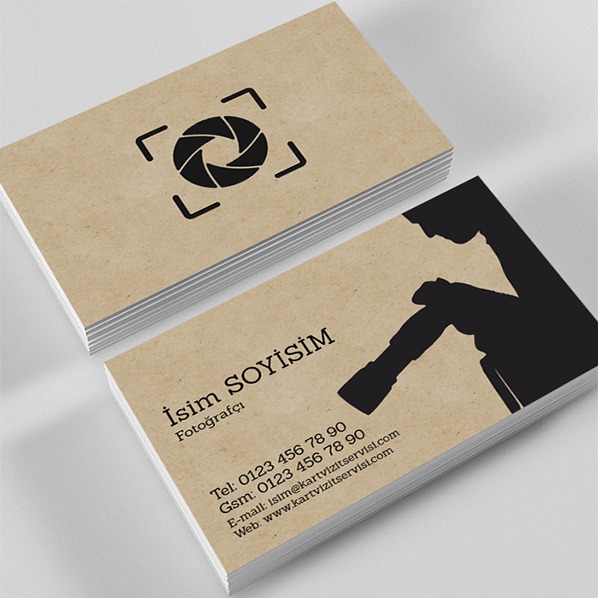 Fotoğrafçı Kartvizit