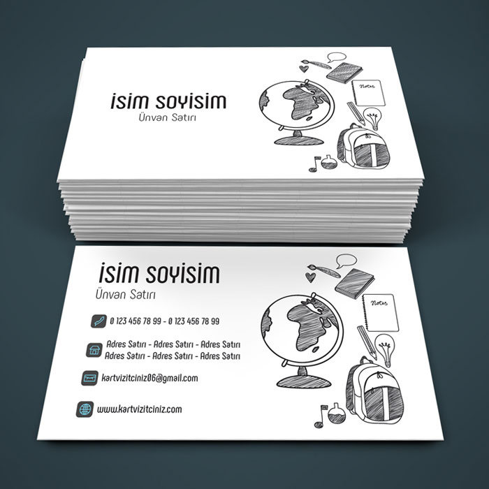 Öğretmen Kartvizit