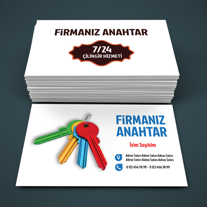 Anahtarcı Kartvizit